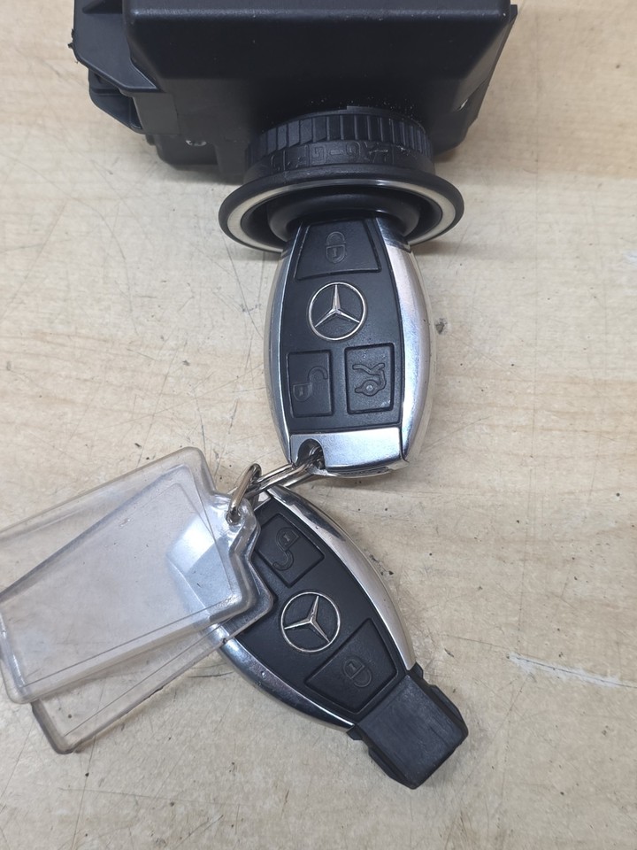 Ignition Module With Key Mercedes C220 2014 2.2 Amg Sport ignition switch (EIS) module with 2 ...