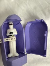 GOOSEBUMPS Mummy in Purple Coffin Taco Bell 90s Toy Parachute Press Vintage