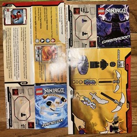 Lego Ninjago Masters of Spinjitzu Samurai X 9566 Battle Spinner Spinja 2012