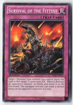 Yugioh - Survival of the Fittest SHSP-EN079 1st Edition - Shadow Specters
