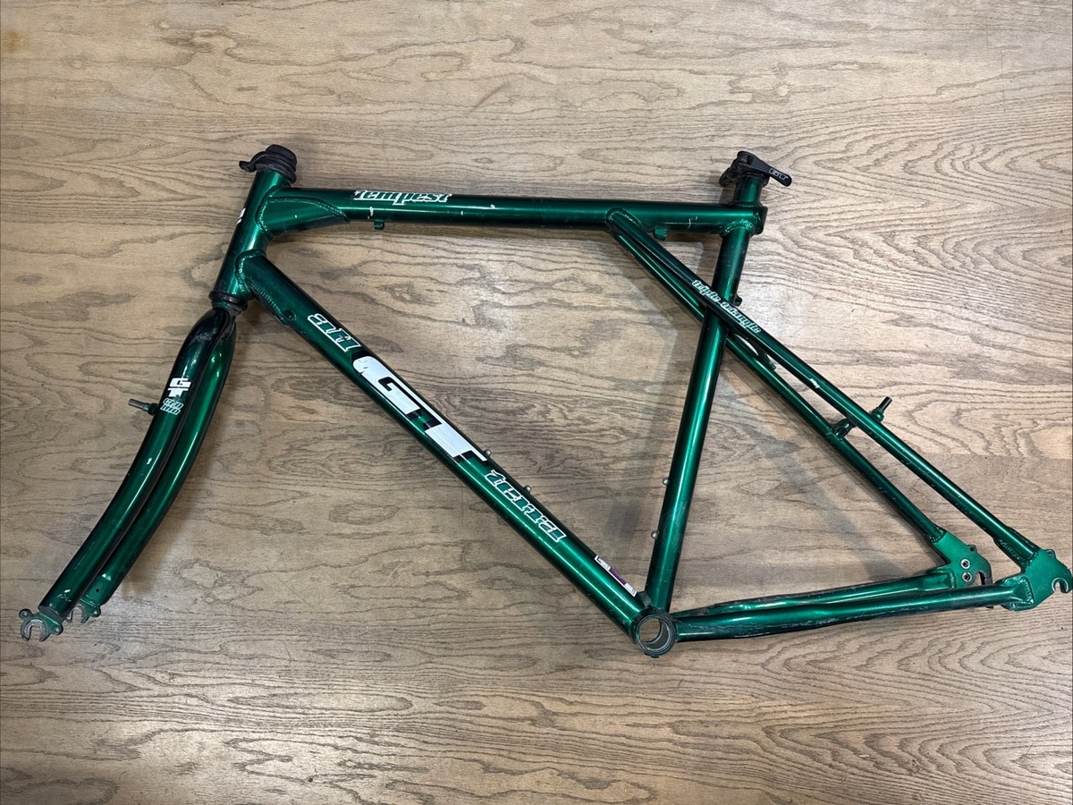 GT Tempest All Terra Green Mountain Bike Frameset 26” Large | eBay