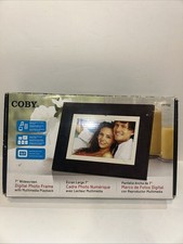 COBY 7" Widescreen Digital Photo Frame w/Multimedia Playback  Espresso DP702