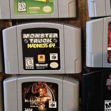 Monster Truck Madness 64 (Nintendo 64, N64 1999) Authentic Cartridge Only