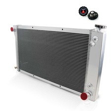 3 Row Aluminum Radiator Chevy K5 Blazer C10 C20 C30 1969-1972 5.0L 5.7L 350 307