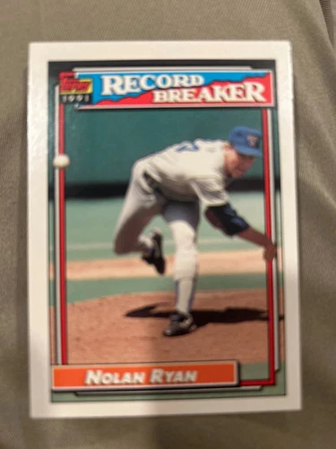 1992 Topps Nolan Ryan #4 Record Breaker! 2 Card Minimum! See Description!