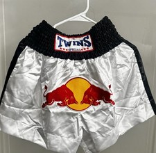 Pantaloncini da kickboxing Twins Special MMA Muay Thai taglia XL con coulisse *NOS