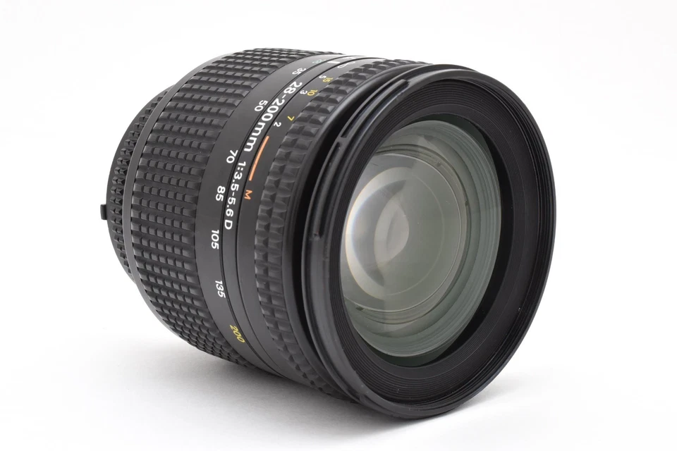 Nikon Af Nikkor 28-200mm F/3.5-5.6 D If Zoom Objectif W/Capuchons D Japon Y2101 - Photo 4/4