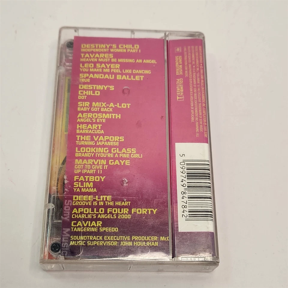 Charlie's Angels Soundtrack Cassette Tape Columbia 498478.4 - Image 3 of 4
