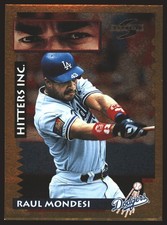 1995 Score #567 Raul Mondesi Gold Rush Parallel