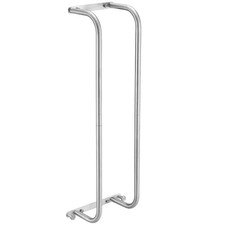 BWE Wall Mounted Towel Rack 30 in. 2 Hooks Brushed Nickel