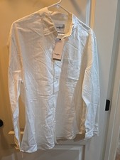 Goodfellow  Co Men's L The Every Wear Poplin Button UP Shirt NWT Standard Fit