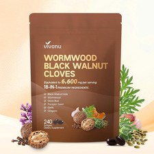 18-in-1 Black Walnut Wormwood Cleanse for Humans, 80 Day Supply
