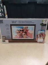 Aluratek - 10" IPS LCD Wi-Fi Touchscreen Digital Photo Frame - Black 81265801536