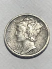 1917 S Mercury Dime (YOU GRADE) Better Date And Condition 90% Silver Coin