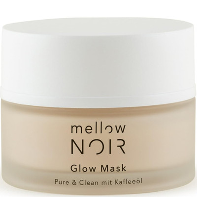 Mellow NOIR Glow Mask 50Ml | Tägliche Nachtcreme | Reduziert Sichtbare Poren & R