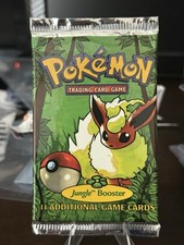 💎 🔥 Pokémon Jungle Booster Pack Flareon Art Sealed 11 Cards WOTC 