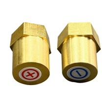 Brass Battery Terminals Set 2PCS Designed for Harsh Automotive Environments