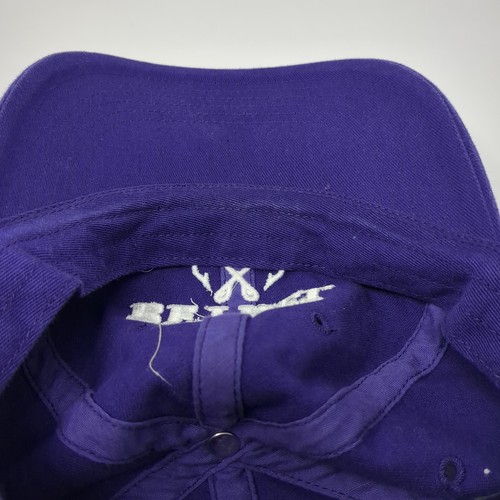 Bethel University Slideback Hat Purple One Size Adjustable Embroidered - Picture 7 of 8