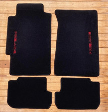 For Honda Prelude Turbo Si Ex 4ws Floor Mats Carpet Black Set Of4 19881991