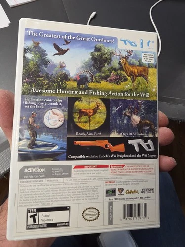 Cabela's Outdoor Adventures (Nintendo Wii, 2009) image 2