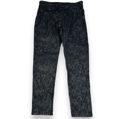 Bevy Flog Shely Pants Women s 28 Python Snake Limited Collection Pant Black New