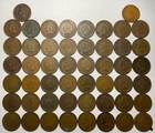 Full Roll of 50 Indian Head Cents All 1800s Pre-1900 IHC Pennies - Lot #1