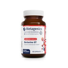Metagenics Berberine Supplement 500mg 60 Veg Capsules Blood Sugar Support