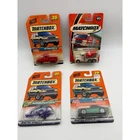 Matchbox Diecast Lot 4 56 Ford Pick Up 71 Camaro Cement Truck Watercraft Vintage