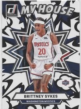 2025 Donruss WNBA My House #18 Brittney Sykes