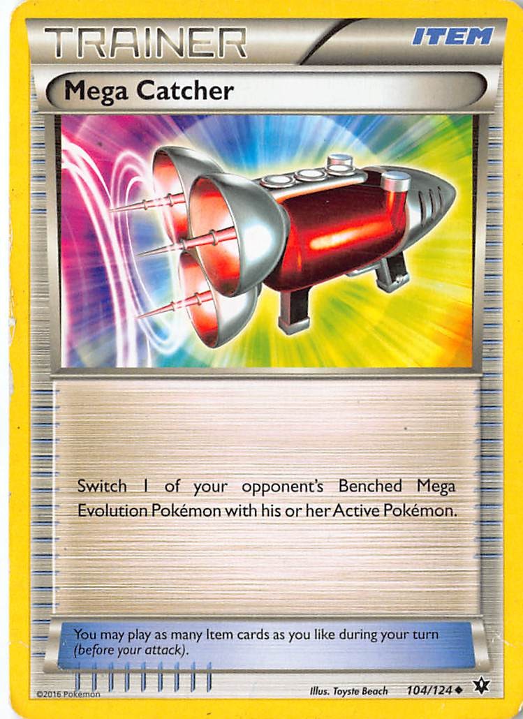 Mega Catcher Uncommon XY - Fates Collide 104/124 MP