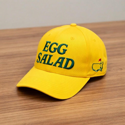 Egg Salad Embroidered Golf Rope Hat Vintage Style Dad Cap Baseball Cap Gift