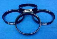 4x  Zentrierringe 66,1 mm  64,1 mm  für Alufelgen rose schwarz 1069