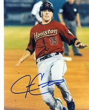 JASON CASTRO SLIDING HOUSTON ASTROS SIGNED AUTOGRAPHED 8X10 PHOTO