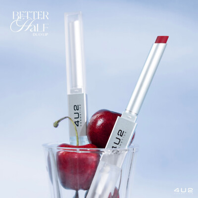 4U2 Better Half Duo Lip Matte & Gloss Slim 2in1 Lipstick 2.4 g.