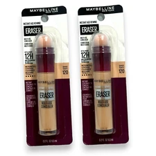 Maybelline Instant Age Rewind Eraser -120- 0.2oz./6.0ml *LOT OF 2* New