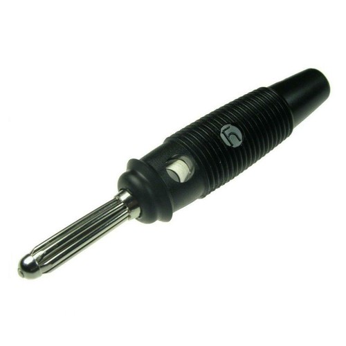 Hirschmann BUELA30K schwarz 4mm Bananenstecker Clusterstecker BUELA30 K 090608- - Bild 1 von 1