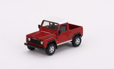 1/64 MINI GT Land Rover Defender 90 Pickup Red Diecast Car Model MGT00323