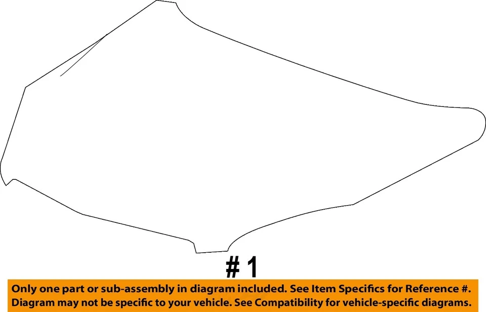 Used Hood fits: 2010 Chevrolet Equinox  Grade A - Imagem 4 de 4