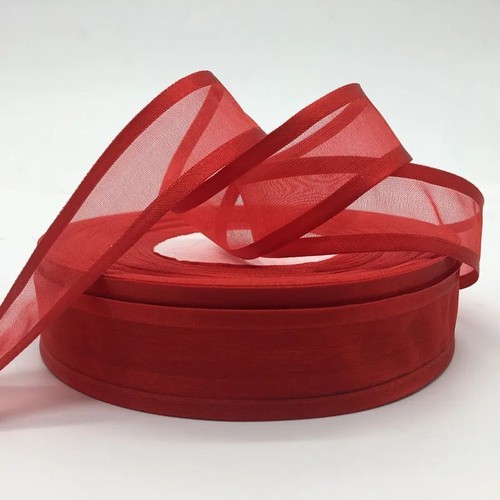 5Yards Ribbon Broadside Organza Bow Wedding Christmas Party Wrapping Lace Crafts