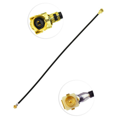 U.FL Plug Male panle receptacle RA to MHF4 WFL U.FL Female RA RF Cable 4'' 1.13mm