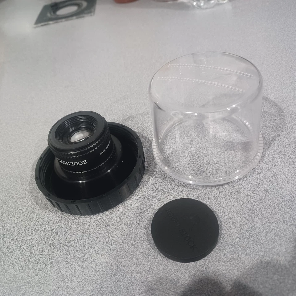 Lente de ampliación Rodenstock Rodagon F4.5 75 mm F1:4,5 tapa Alemania y estuche Nikon Foto 4 de 4