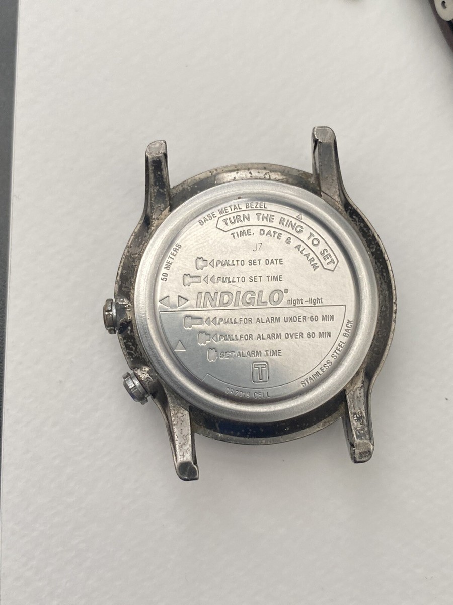 RARE SHENMUE TIMEX EXPEDITION T43371 Indiglo Watch DC Sega Ryo