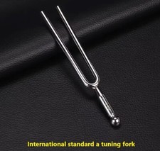 Tuning Fork "A" 440 Tuner for Violin Mandolin Guitar Musical Instrument Steel AU