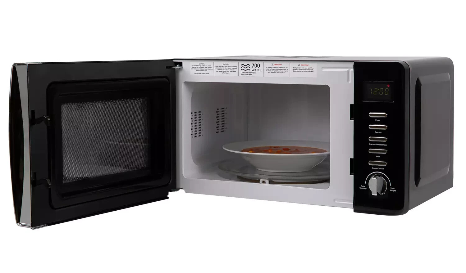 Russell Hobbs Worcester RHMD712 700W 17L Standard Microwave (Dent