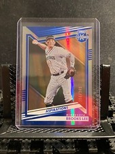 Brooks Lee 2022 Elite Extra Edition Aspirations Blue #166/349 - Twins 