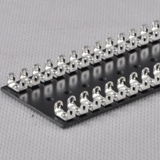 1pc 38x117mm Terminal Turret Tag 36Lug Board Strip Guitar Tube Amp Audio