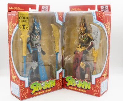 McFarlane Toys Mandarin Spawn + Gold Label Actionfiguren - Bild 1 von 4