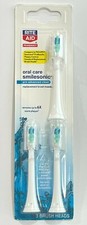 3 New Rite Aid Oral Care Smilesonic Pro Advanced Clean Replacement Brush Heads