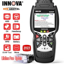 Innova 6200P All Systems OBD2 Scanner ABS SRS Transmission Code Reader Oil Reset
