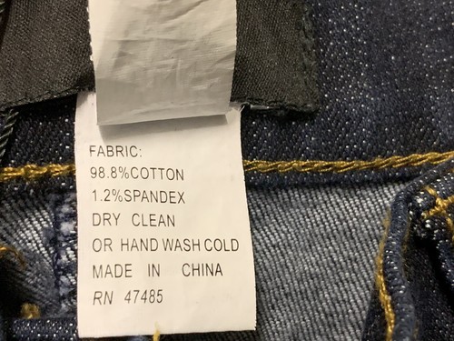 Philippe Adec Women’s Designer Indigo Blue Denim Jeans Pants Sz 6 Ankle Zip NWT - Picture 10 of 12